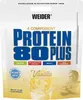 A pouch of Weider Protein 80 Plus vanilla flavor. Produktbild-Vorschau