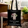 Mr. & Mrs. Panda Tote Bag Tierpfleger Leidenschaft - Produktbild-Vorschau 2