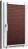 TEXMAXX Plissee 115 x 130 cm Klemmfix Jalousien in Braun Produktbild-Vorschau 1