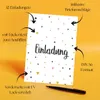 Friendly Fox 12 Einladung Dreiecke, Einladungskarten zum Produktbild-Vorschau 5