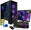 SYSTEMTREFF Gaming Komplett PC - Ryzen 5 5600G - AMD RX Produktbild-Vorschau 1