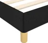Bettgestell mit Kopfteil Schwarz 180x200 cm Stoff , Produktbild-Vorschau 6