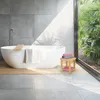 Relaxdays Fußbank Bambus, bis 100 kg, stabiler Tritthocker, Produktbild-Vorschau 5