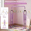 Nastavitelná dětská gymnastická hrazda, skládací, 90-130 Náhled obrázku produktu 4