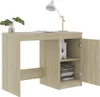 Scrivania Sonoma in rovere 100x50x76 cm in materiale ligneo Anteprima dell’immagine prodotto 6
