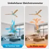 Sofucor Deckenventilator, 132 cm, Massivholz, ohne Leuchte Produktbild-Vorschau 4