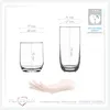 PLATINUX Elegante Trinkgläser aus Glas 240ml & 360ml Set Produktbild-Vorschau 4