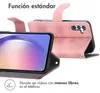 Funda Tipo Libro con Cuerda para Samsung Galaxy A56 - Rosa Vista previa de la imagen del producto 7