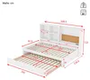 Stauraumbett mit Lattenrost, Regal und Gästebett (90x200 Produktbild-Vorschau 7