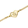 Unique Armband aus 9K Gold mit Herz und Engel Produktbild-Vorschau 5