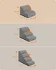 Feandrea Hundetreppe, 2 Stufen, Waffelcord, Haustiertreppe, Produktbild-Vorschau 6
