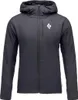 Schwarze Insulationsjacke "Men"s First Light Hybrid Hoody" von Black Diamond mit Kapuze und Reißverschluss. Podgląd zdjęcia produktu