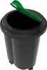 Exacompta Abfalleimer Tri Bin EcoBlack - Schwarz - 44214D Produktbild-Vorschau 6