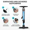 Fahrradpumpe alle Ventile - Leistungsstarke Fahrrad Pumpe Produktbild-Vorschau 7