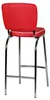 Barstuhl Barhocker American Diner 50er Jahre Retro Rot Weiß Voir les images du produit