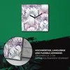 Coloray Uhr auf Leinwand 30x30 cm Wand Uhr Dekoration Produktbild-Vorschau 5