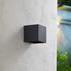 Prios LED-Solarwandlampe Lius, Höhe 15 cm, Bewegungssensor Produktbild-Vorschau 3