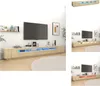 vidaXL TV-Schrank mit LED-Leuchten Sonoma-Eiche 300x35x40 Produktbild-Vorschau 1
