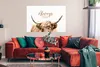 MuchoWow® Poster Schottischer Highlander - Zitat - Tier Produktbild-Vorschau 2