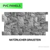 Panele ścienne / sufitowe 3D PCV, Naturalny Szary Kamień, 1 Podgląd zdjęcia produktu 2