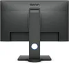 The back of a black BenQ monitor on a white background. Produktbild-Vorschau