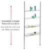 WENKO Wandregal Wandablage Badregal Badablage Küchenregal Produktbild-Vorschau 3