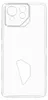 A transparent outline drawing of a phone case on a white background. Produktbild-Vorschau
