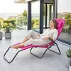 Gesundheitsliege mit Kopfkissen 190 cm - fuchsia - Produktbild-Vorschau 7