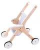 Poppenbuggy - Grijs en blauw - Hout - Poppenwagen Productafbeelding-voorbeeld 3