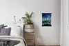 MuchoWow® Textilposter Meer - Eis - Nordlicht - Winter - Produktbild-Vorschau 3