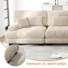 Narożna sofa z tkaniny szenilowej w kształcie litery U, Podgląd zdjęcia produktu 13