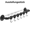 5er-Set S-Haken, 12,5×3 cm,schwarz, vielseitig als Produktbild-Vorschau 2