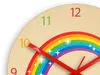 ModernClock, wanduhr, Wanduhr für Kinder Regenbogen, Silent Produktbild-Vorschau 4