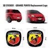 Adesivo Abarth 3D Logo stemma ufficiale per Fiat Grande Anteprima dell’immagine prodotto 3