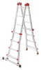 Hailo M80, scala multifunzione in alluminio, 4x4 pioli Anteprima dell’immagine prodotto 1