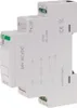A white electrical relay module, likely for DIN rail mounting, is shown against a white background. Náhled obrázku produktu