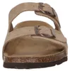 BOXX Damen-Pantolette mit Tieffußbett Beige, Produktbild-Vorschau 6