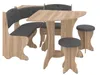 Eckbankgruppe klein Bayar mit Stauraum (Set, 4-tlg., Produktbild-Vorschau 3