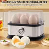 Eierkocher, Edelstahl Eierkocher, bis zu 6 Eier Produktbild-Vorschau 2