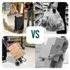 VOUNOT® Aluminium Einkaufstrolley Treppensteiger, Trolly Produktbild-Vorschau 4