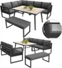 Merax Gartenmöbel Set für 6–8 Personen mit PE Rattan, Produktbild-Vorschau 13