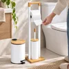Soporte para papel higiénico KADAX con cepillo de inodoro Vista previa de la imagen del producto 2