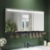 SONNI Badezimmerspiegel 120 x 60 cm, dreifarbig, dimmbar, Produktbild-Vorschau 2