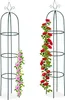 Relaxdays Rankhilfe Obelisk, 2er Set, 200 cm hoch, Produktbild-Vorschau 1