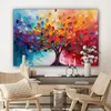 Leinwand Bilder 120x80 cm - Lebensbaum - Farbenfroh - Produktbild-Vorschau 7