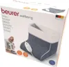 The image shows the retail packaging of a beurer foot warmer. Produktbild-Vorschau