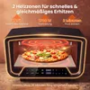 COSTWAY, horno eléctrico para pizza de 1700W, ideal para Vista previa de la imagen del producto 3