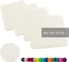 heimtexland ® Sitzkissen Set Filz Stuhlkissen Stuhlauflage Produktbild-Vorschau 1