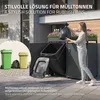 ML-Design Mülltonnenbox 3er mit Pflanzdach für 3 Produktbild-Vorschau 5