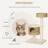 Pawhut PawHut Arbre à chat avec grotte pour chats D30-484 Voir les images du produit 4